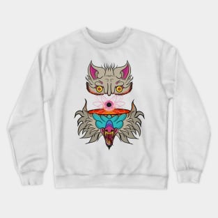 Enlightened Wolf Crewneck Sweatshirt